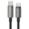Acefast C23-03 USB-C to USB-C 60W Intelligent Power-Off Charging Data Cable (1.2m) - Black