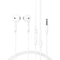 Acefast L14 3.5mm Semi-In-Ear Wired Earphones With Mic - White