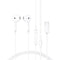 Acefast L13 USB-C Semi-In-Ear Wired earphones With Mic - White