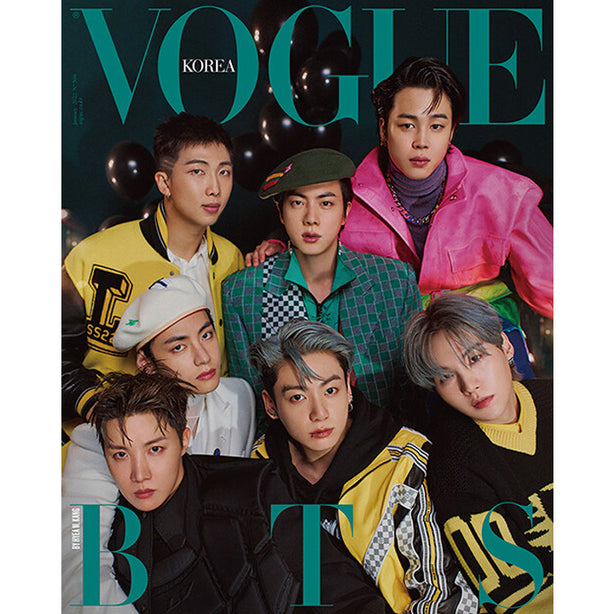 Official VOGUE Korea January 2022 BTS Special Edition(International Shipping)