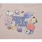 BT21 Women Graphic Short Sleeve T-Shirt Light Pink(International Shipping)