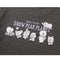 BT21 Graphic Short Sleeve T-Shirt Dark Charcoale(International Shipping)