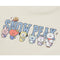 BT21 Women Semi Crop Short Sleeve T-Shirt Pastel Yellow(International Shipping)