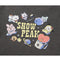 BT21 Women Graphic Short Sleeve T-Shirt Dark Charcoal(International Shipping)