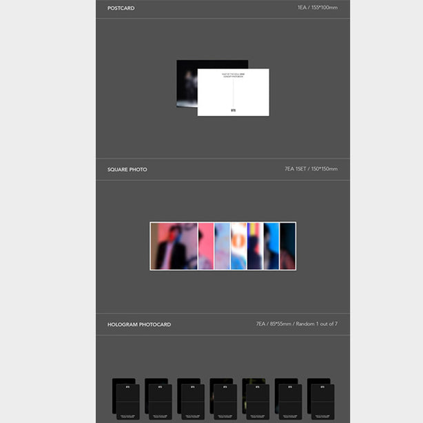 BTS MAP OF THE SOUL ON:E CONCEPT PHOTOBOOK SPECIAL SET(International Shipping)
