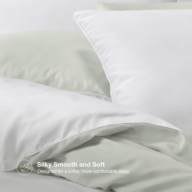 Bellami Trinity Calvi Duo Piping BambooPro Luxury Bedding Set