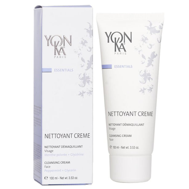 Essentials Face Cleansing Cream With Peppermint - 100ml/3.53oz
