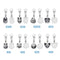 Evil SKZOO Acrylic Keyring Set - SKZOO Everywhere All Around The World(International Shipping)