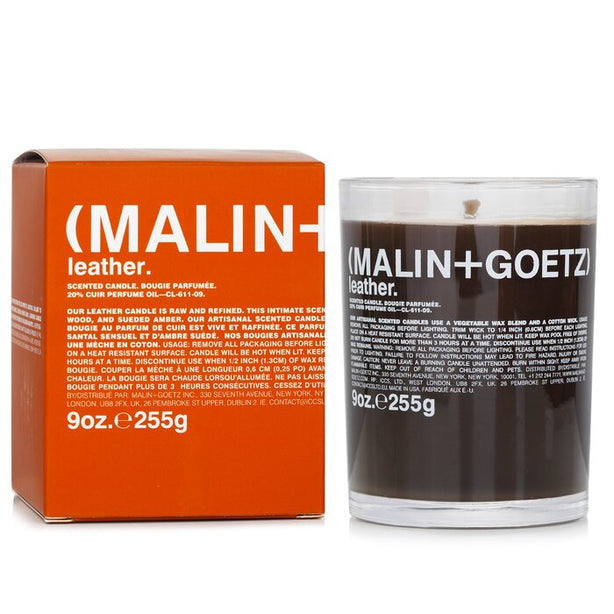 Scented Candle - Leather - 260g/9oz