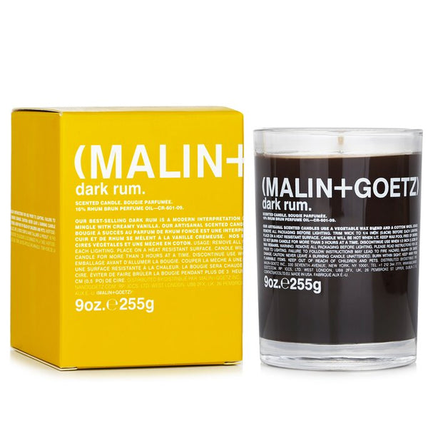 Scented Candle - Dark Rum - 260g/9oz