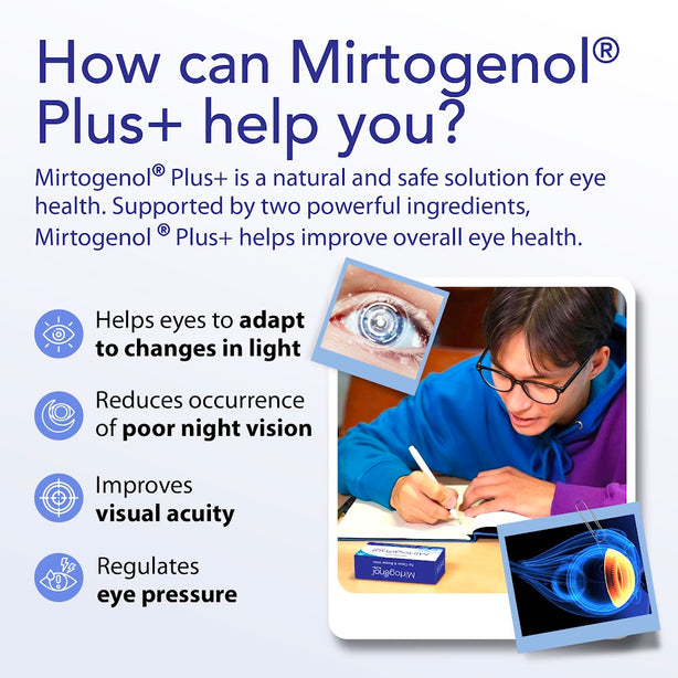 Nature's Farm®  Mirtogenol Plus 60+