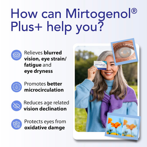Nature's Farm®  Mirtogenol Plus 60+