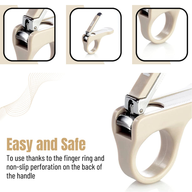 NUK Baby Nail Clippers with Grip Ring