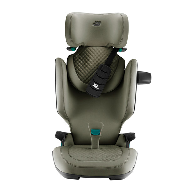 Britax KidFix Pro Highback Booster Car Seat |100 - 150cm | 15 - 36 kg (Lux - Urban Olive with Secure Guard)