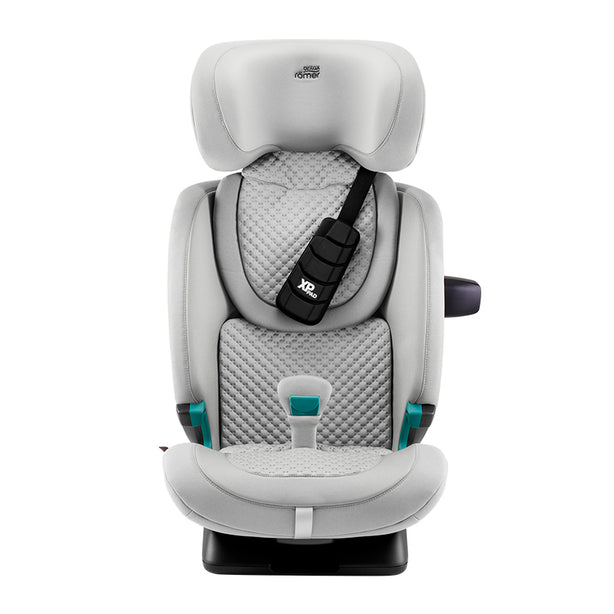 Britax Advansafix Pro Convertible Car Seat | 76cm - 150cm | 15 months - 12 years (Lux - Linen Grey)