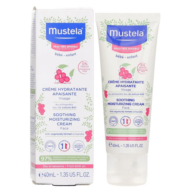 Soothing Moisturizing Cream For Face - For Very Sensitive Skin - 40ml/1.35oz
