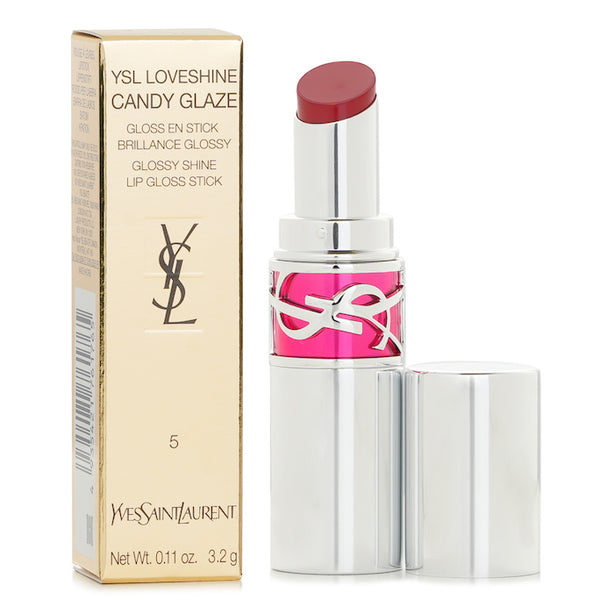 Loveshine Candy Glaze Lip Gloss Stick - # 5 Pink Satisfaction - 3.2g