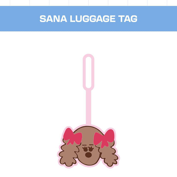 TWICE Sana Luggage Tag - HOME 9ROUND (International Shipping)