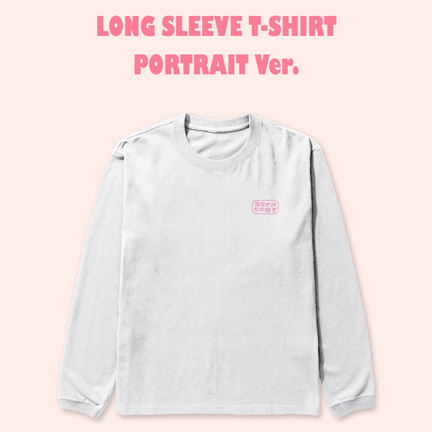 TWICE Long Sleeve T-Shirt PORTRAIT Ver. - TWICE STRATEGY POP-UP In SEOUL (International Shipping)