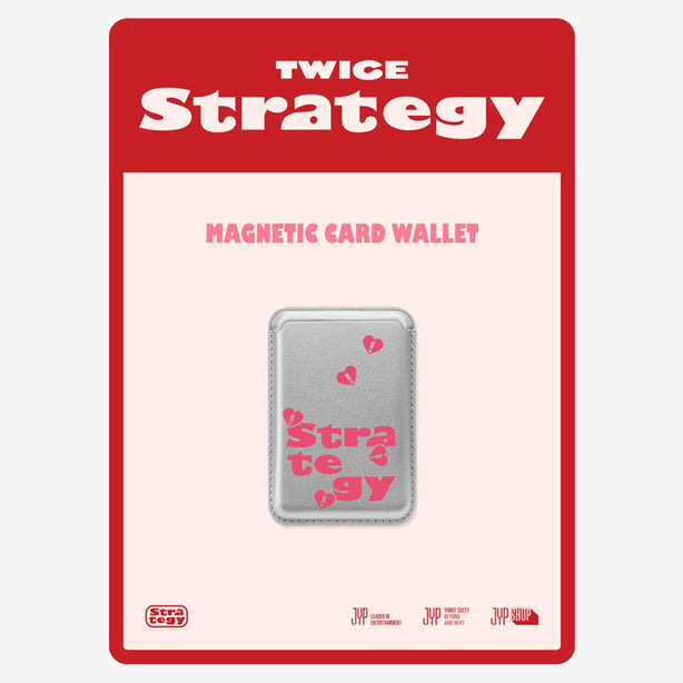 TWICE Magnetic Card Wallet - TWICE STRATEGY POP-UP In SEOUL (International Shipping)