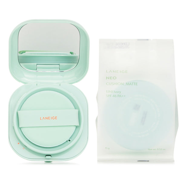 Neo Cushion Matte Spf46 Pa++ # 13n1 Ivory (15g + 15g Refill) - 30g