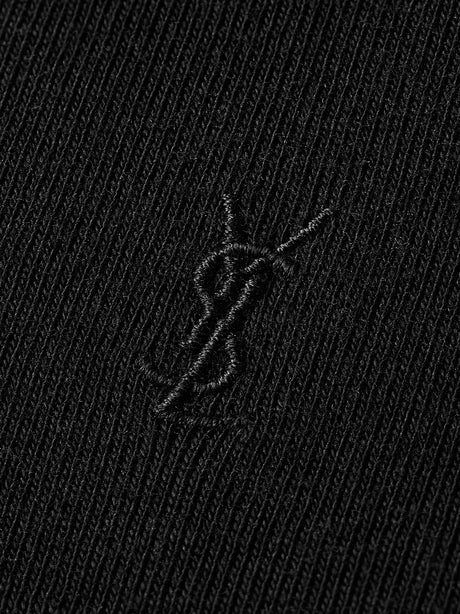 Saint Laurent Cassandre certified cotton t-shirt - Noir