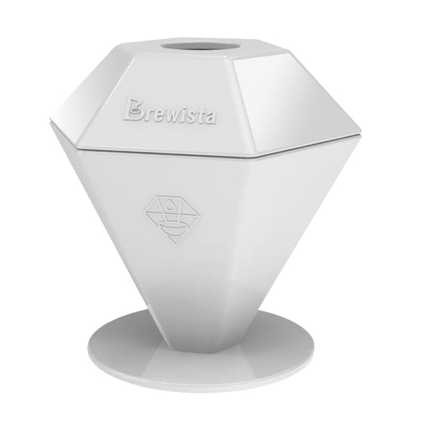 GEM Porcelain Dripper by Stefanos Domatiotis. Powered by Brewista
