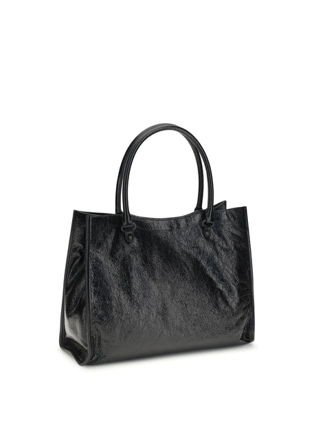 Balenciaga Small Le City Tote Bag - Black