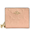 Coach Snap Wallet In Signature Leather With Charm - Faded Blush CFA23