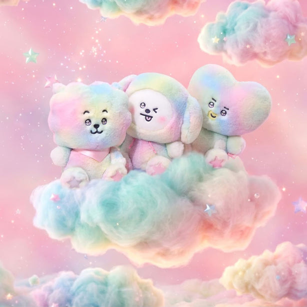 BT21 Beyond The Sky Medium Plush Doll Set(International Shipping)