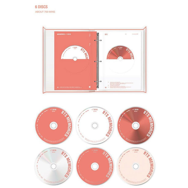 BTS Memories of 2019 DVD (International Shipping)