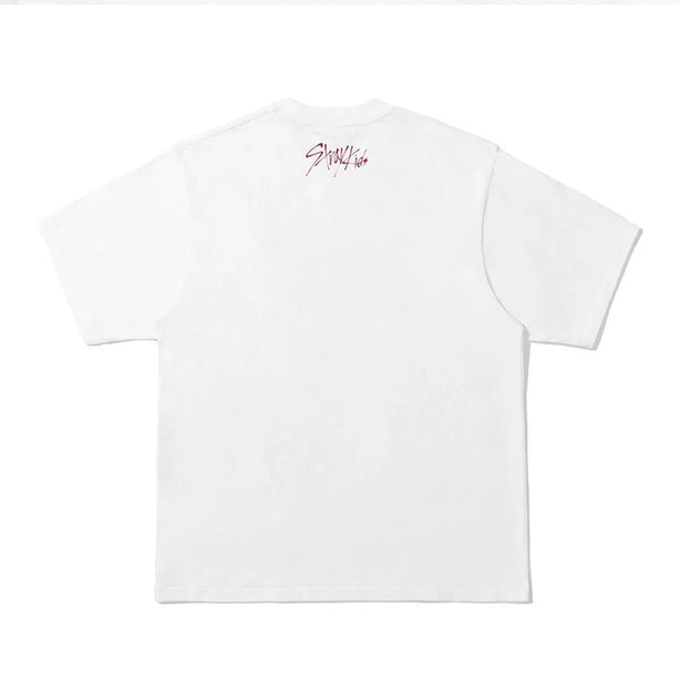 BAPE X Stray Kids Family Milo T-Shirt WHITE (International Shipping)