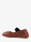Miu Miu Satin ballerinas - Cacao
