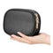 StitchesandTweed Portable Makeup Her Pouch with LED Mirror - Noir
