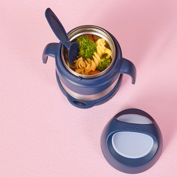 B.box Insulated Food Jar 335ml - Midnight