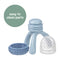 B.box Silicone Fresh Food Feeder | 4 months+ | Lullaby Blue