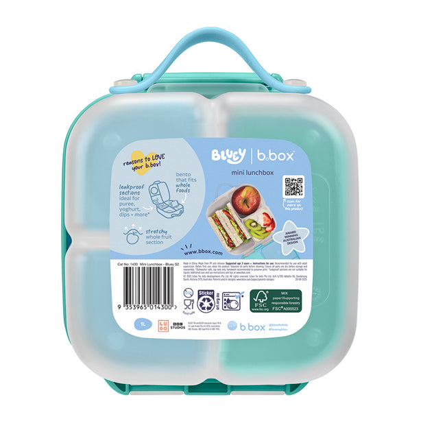 B.box Bluey S2 Mini Lunchbox | 3 years+
