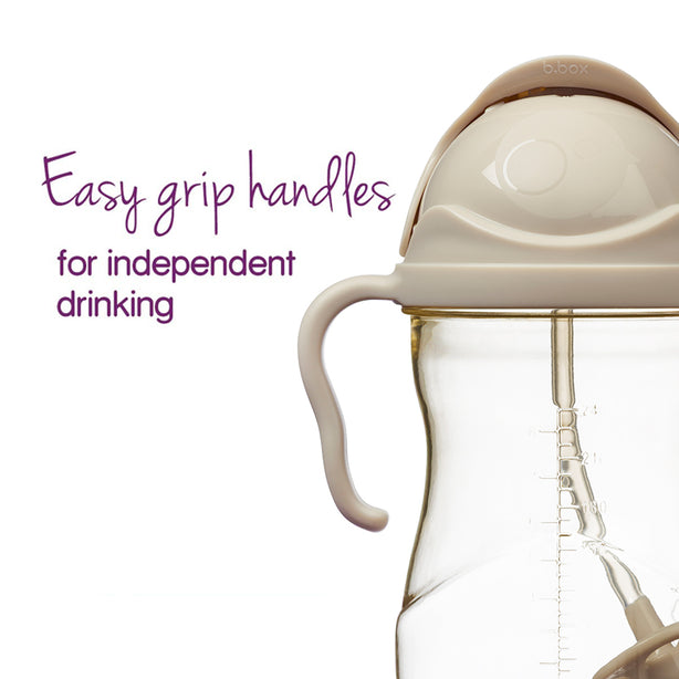 B.Box PPSU Sippy Cup 8oz | 6 months+ | Latte
