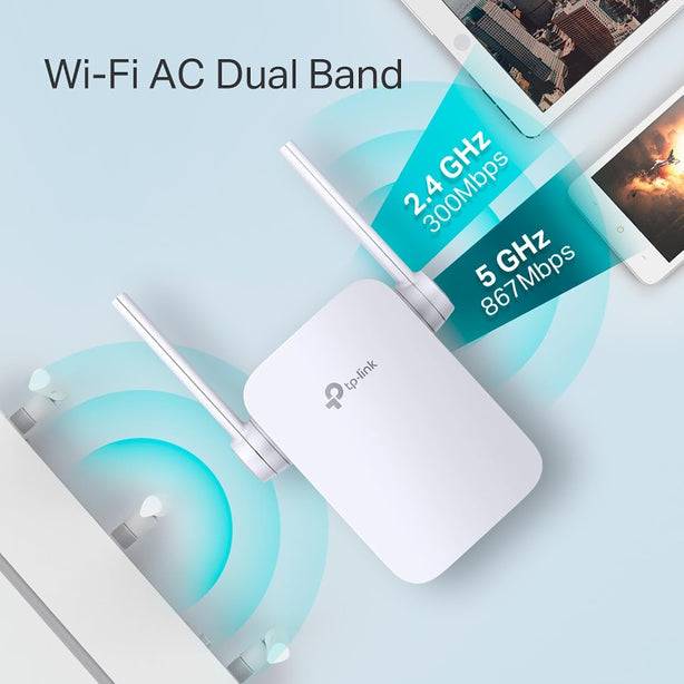 Tp-Link Re305 Ac1200 Wall Plug Wifi Range Extender