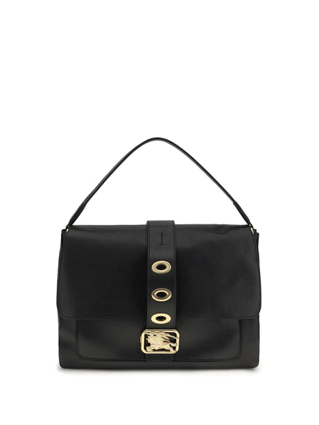 Burberry Medium Rider Handbag - Black
