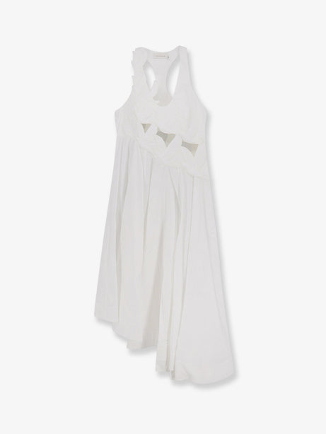 Zimmermann Luna Applique cotton dress - Ivory