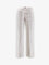 Toteme White denim trousers with flared bottom - Offwhite
