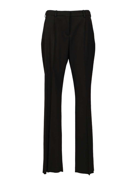 Balenciaga Slim Fit Tailored Trousers - Black