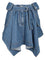 Loewe Denim Cargo Skirt - Sky Blue