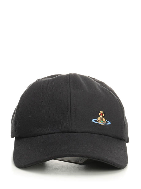Vivienne Westwood Orb Cap - Black