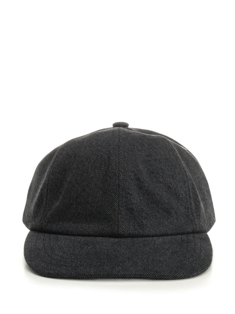 Ami Denim Cap - Black