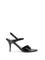 Balenciaga Avenue Bow Sandals - Black/Silver
