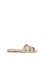 Saint Laurent Tribute patent leather Sandals - Nude