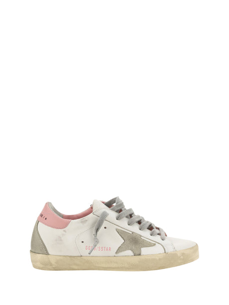Golden Goose Super Star Sneakers - White/Ice/Light Pink