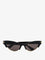 Bottega Veneta Angle acetate sunglasses - Black